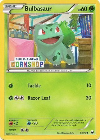 Dark Explorers Bulbasaur #1 Build-A-Bear Workshop