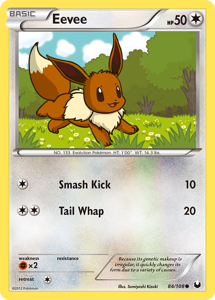 Dark Explorers Eevee #84/108