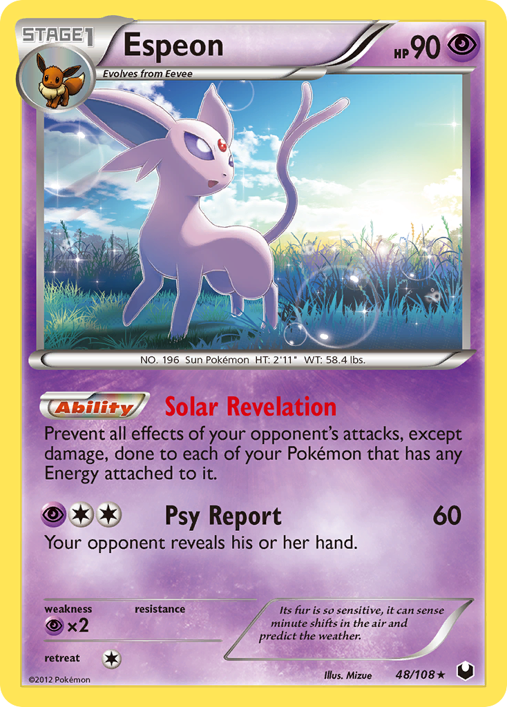 Dark Explorers Espeon #48/108
