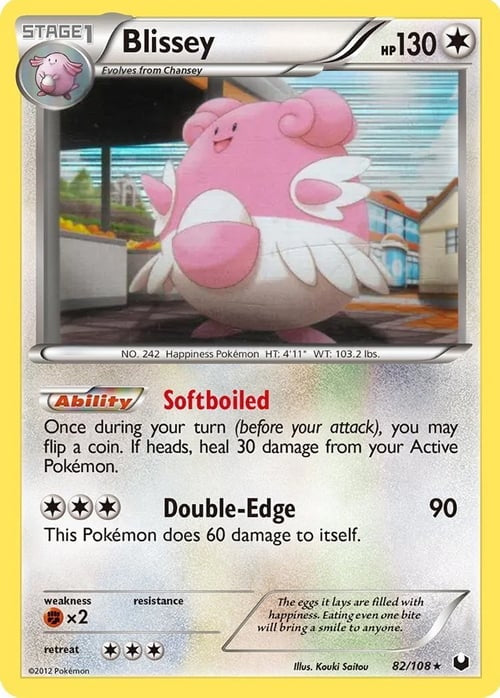 Dark Explorers Holo Blissey #82/108