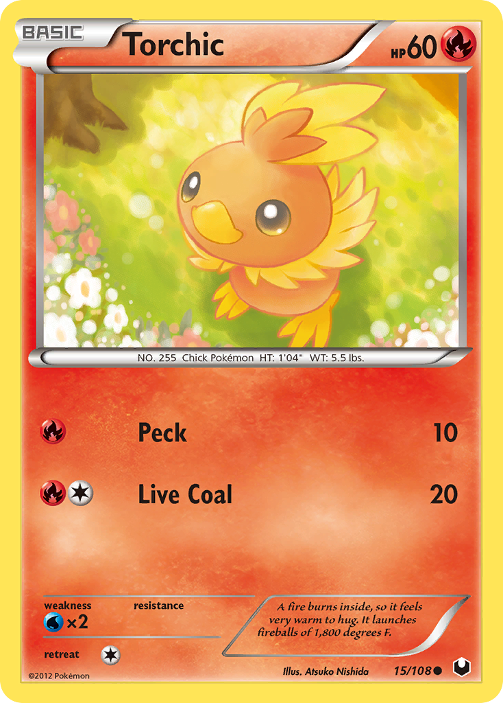 Dark Explorers Torchic #15/108