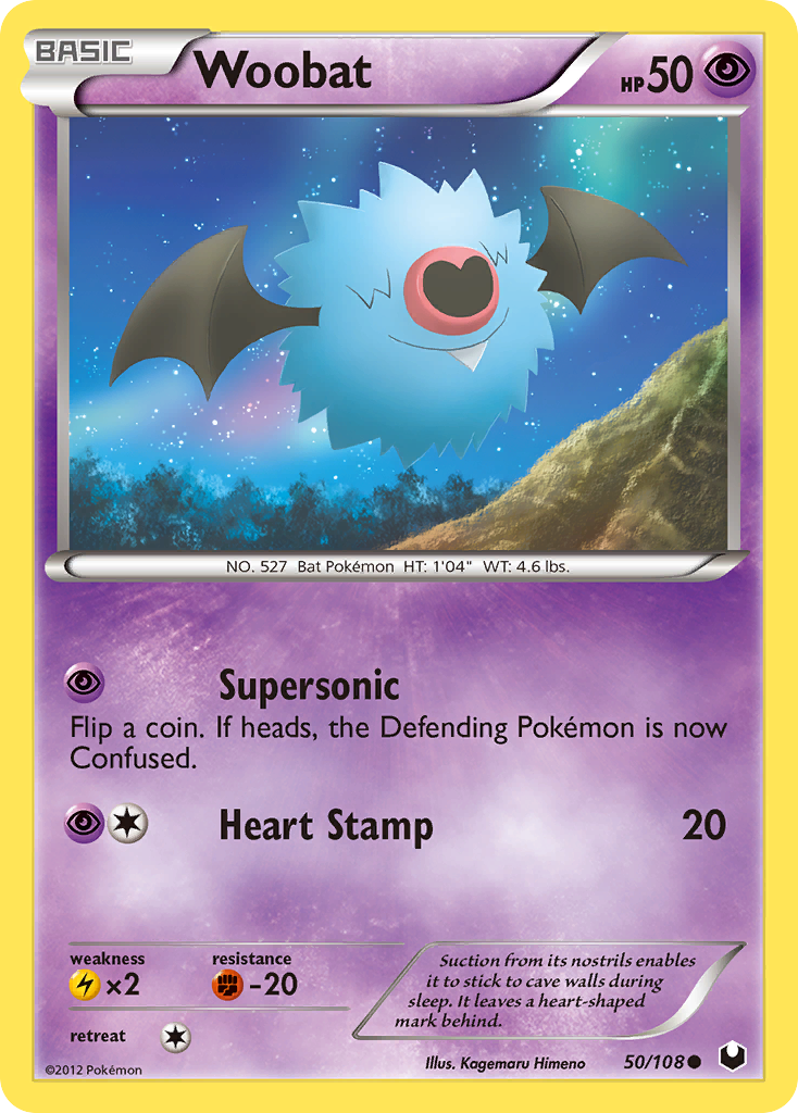 Dark Explorers Woobat #50/108