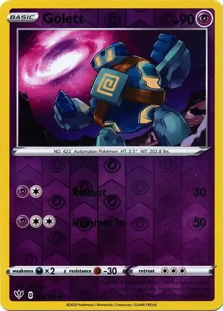 Darkness Ablaze Golett #76/189 reverse holo