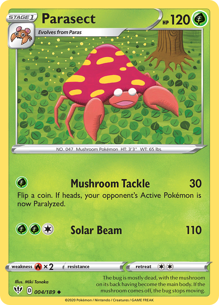 Darkness Ablaze Parasect #4/189