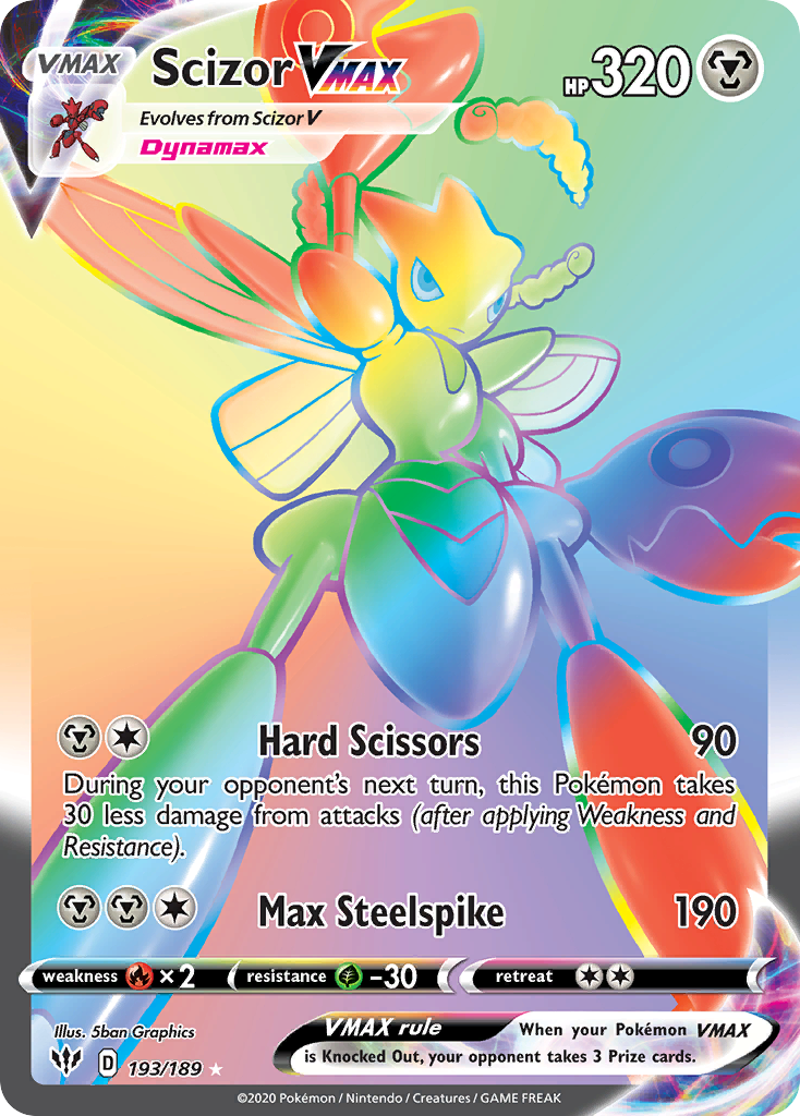 Darkness Ablaze Scizor VMAX #193/189