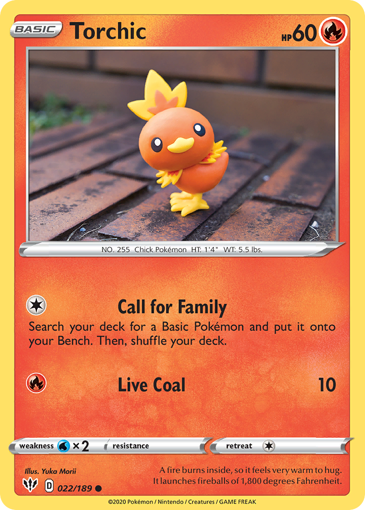 Darkness Ablaze Torchic #22/189