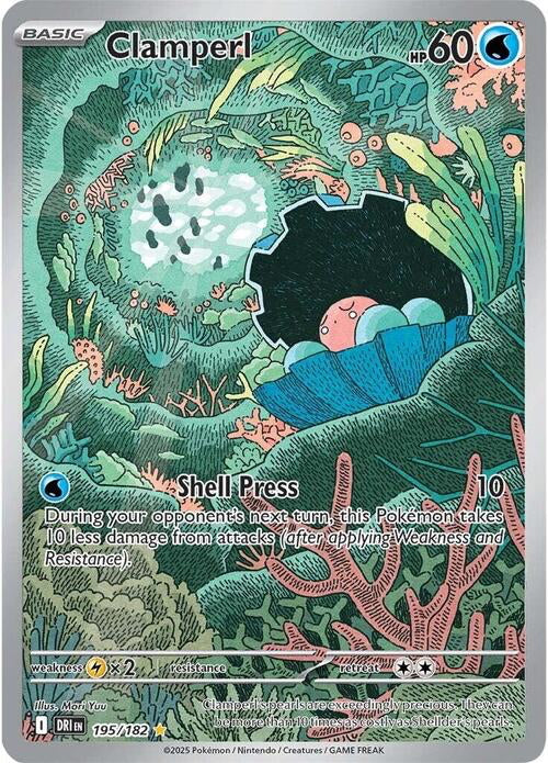 Destined Rivals Clamperl #195/182