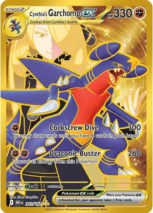 Destined Rivals Cynthia's Garchomp #241/182