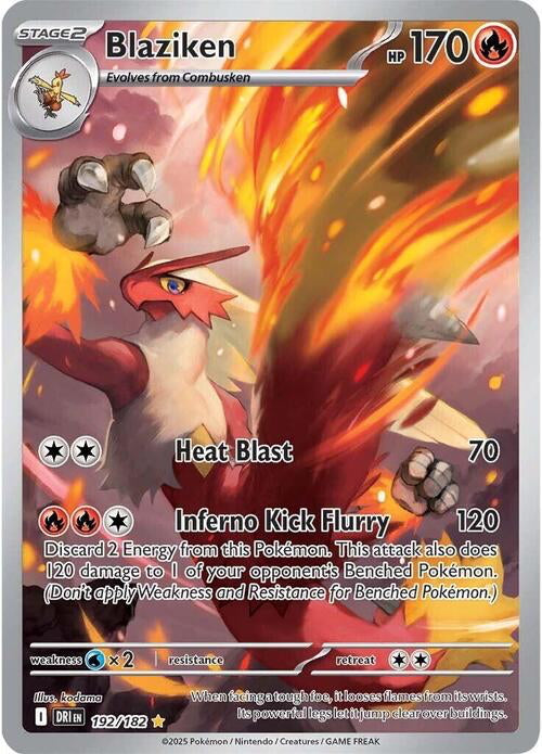 Destined Rivals Holo Blaziken #192/182