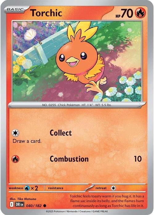 Destined Rivals Torchic #40/182