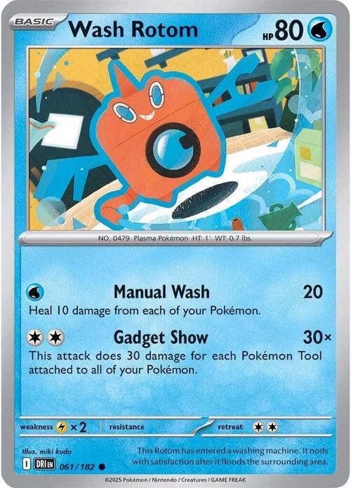 Destined Rivals Wash Rotom #61/182