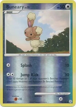Diamond & Pearl Buneary #73/130 reverse holo