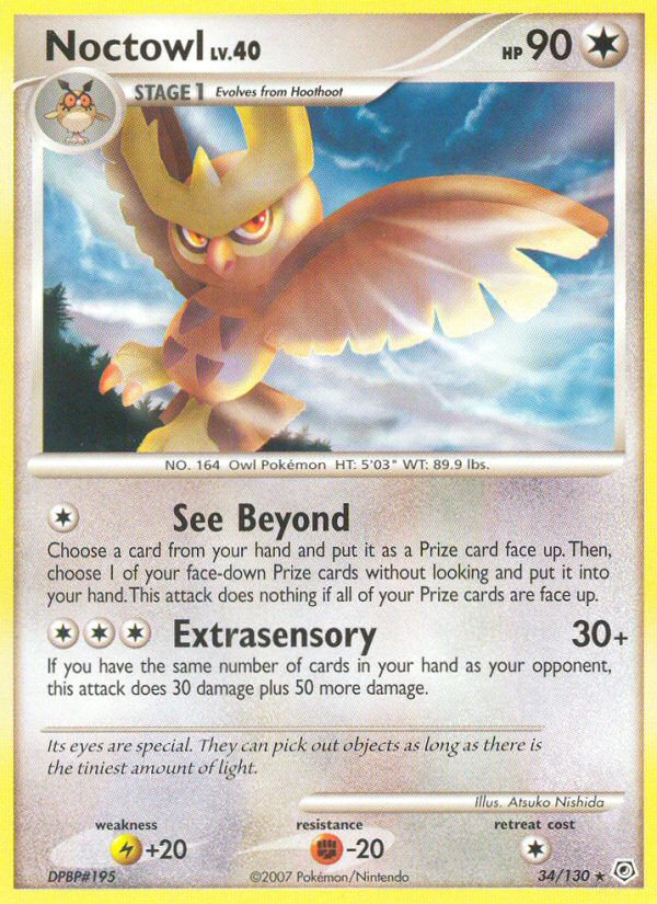 Diamond & Pearl Noctowl #34/130