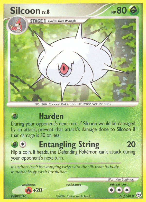 Diamond & Pearl Silcoon #63/130