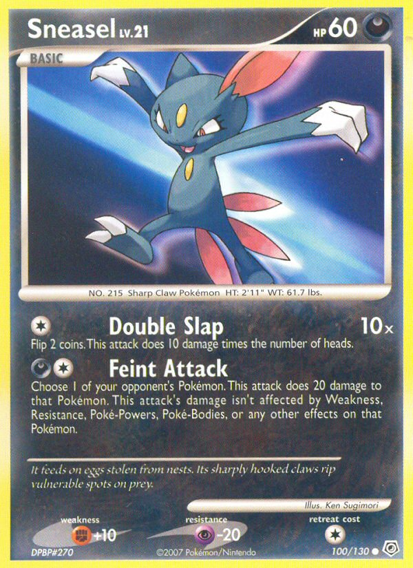 Diamond & Pearl Sneasel #100/130