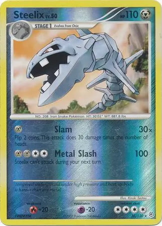 Diamond & Pearl Steelix #38/130 reverse holo