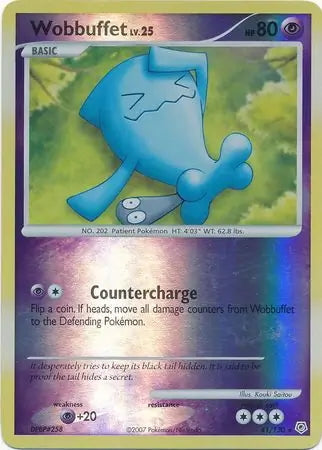 Diamond & Pearl Wobbuffet #41/130 reverse holo