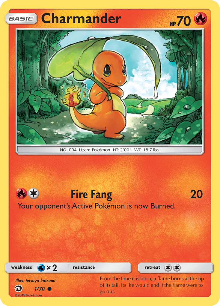 Dragon Majesty Charmander #1/70