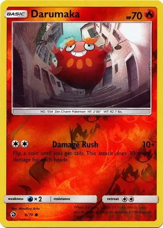 Dragon Majesty Darumaka #8/70 reverse holo