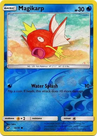 Dragon Majesty Magikarp #19/70 reverse holo