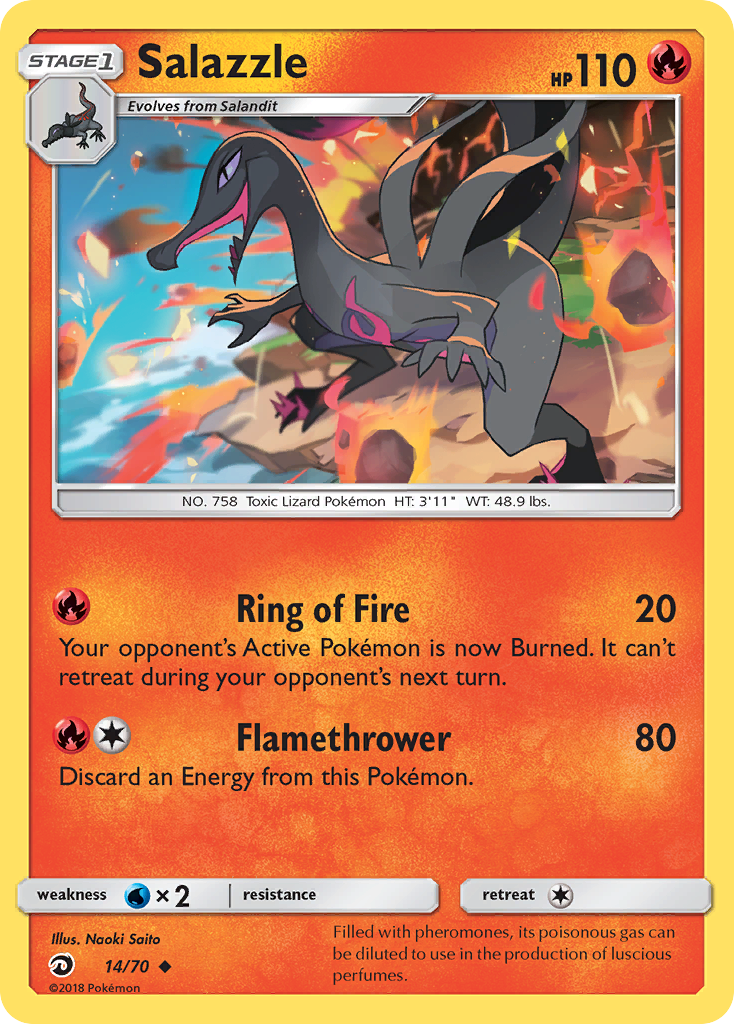 Dragon Majesty Salazzle #14/70