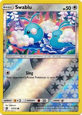 Dragon Majesty Swablu #57/70 reverse holo