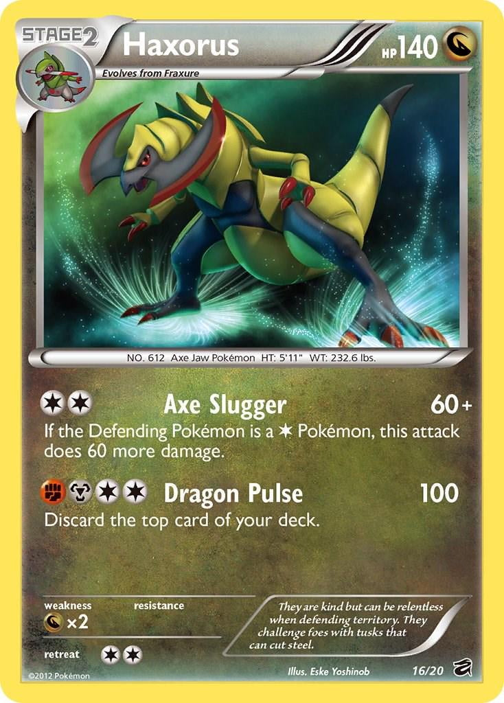 Dragon Vault Holo Haxorus #16