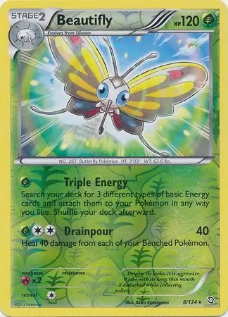 Dragons Exalted Beautifly #8/124 reverse holo