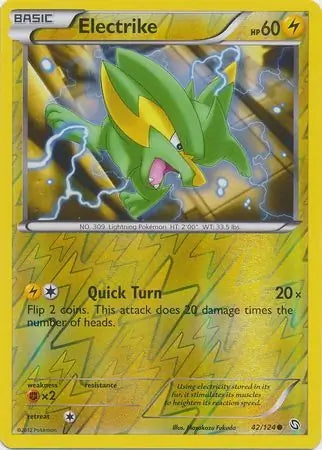 Dragons Exalted Electrike #42/124 reverse holo