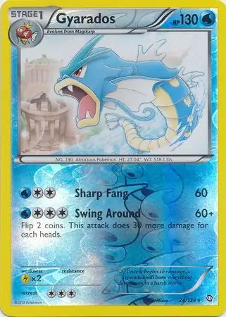 Dragons Exalted Gyarados #24/124 reverse holo
