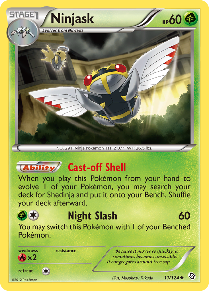 Dragons Exalted Ninjask #11/124