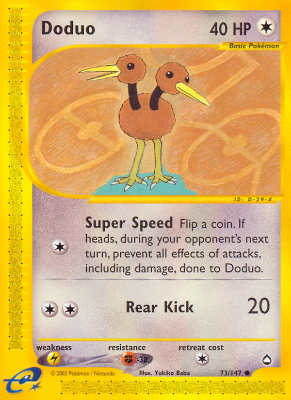 E-Series Aquapolis Doduo #73/147