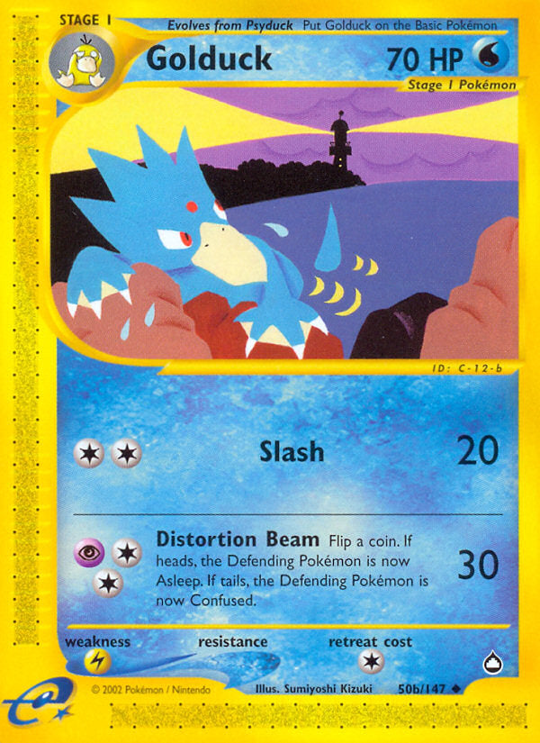E-Series Aquapolis Golduck #50b/147