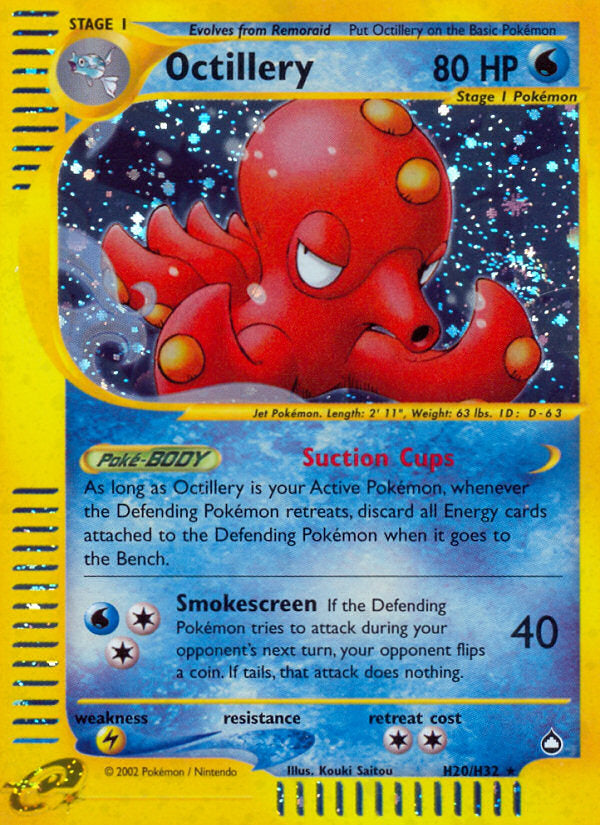 E-Series Aquapolis Holo Octillery #H20/H32