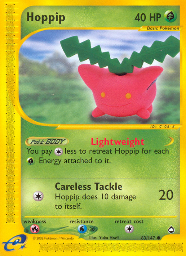 E-Series Aquapolis Hoppip #83/147