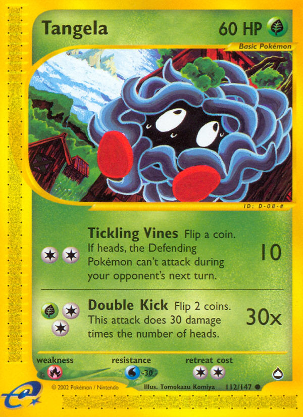 E-Series Aquapolis Tangela #112/147