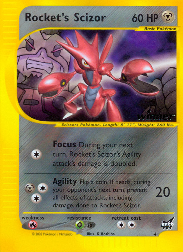 E-Series Best of Game Rocket's Scizor #4 Winner