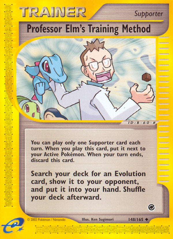 E-Series Expedition Professor Elm's Training Method #148/165