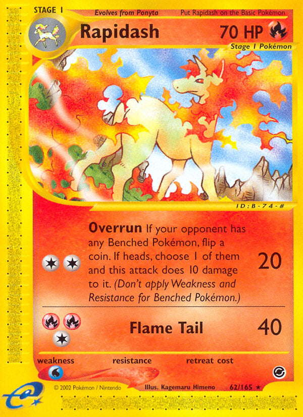 E-Series Expedition Rapidash #62/165
