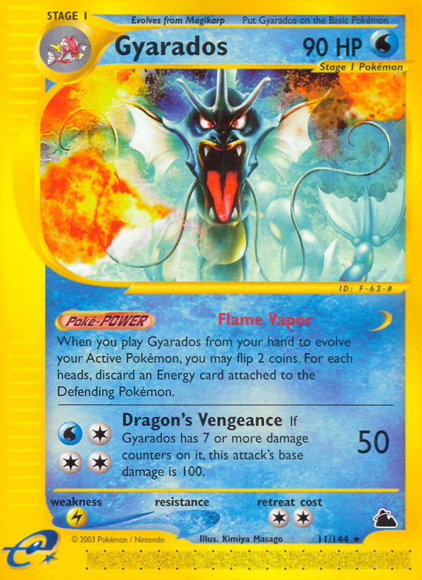 E-Series Skyridge Gyarados #11/144