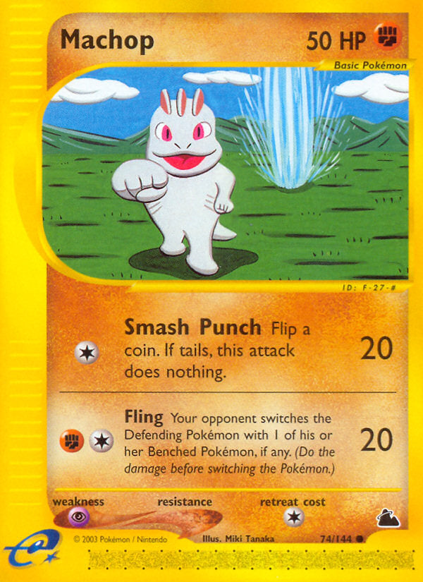 E-Series Skyridge Machop #74/144