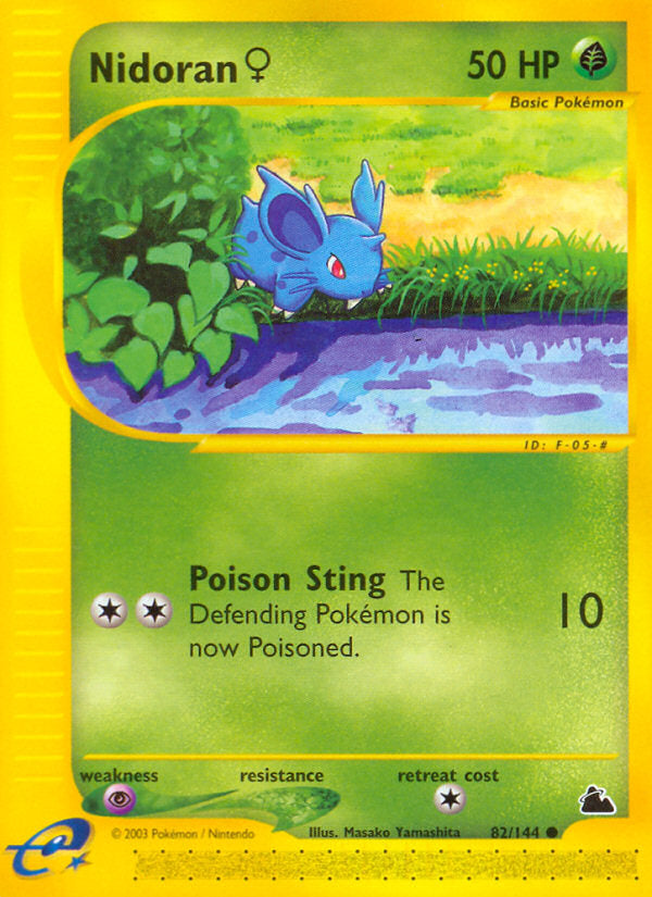 E-Series Skyridge Nidoran (f) #82/144