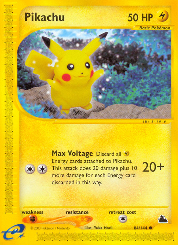 E-Series Skyridge Pikachu #84/144