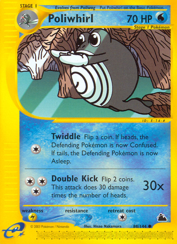 E-Series Skyridge Poliwhirl #88/144