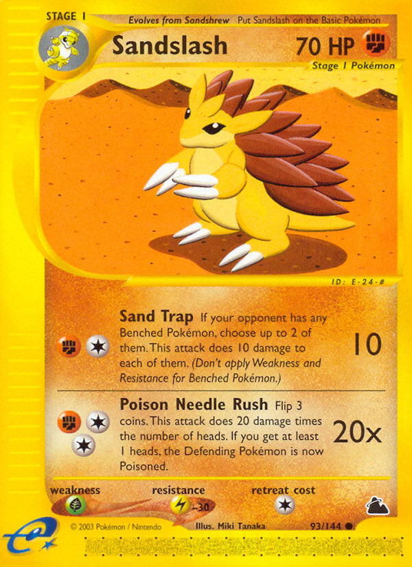 E-Series Skyridge Sandslash #93/144