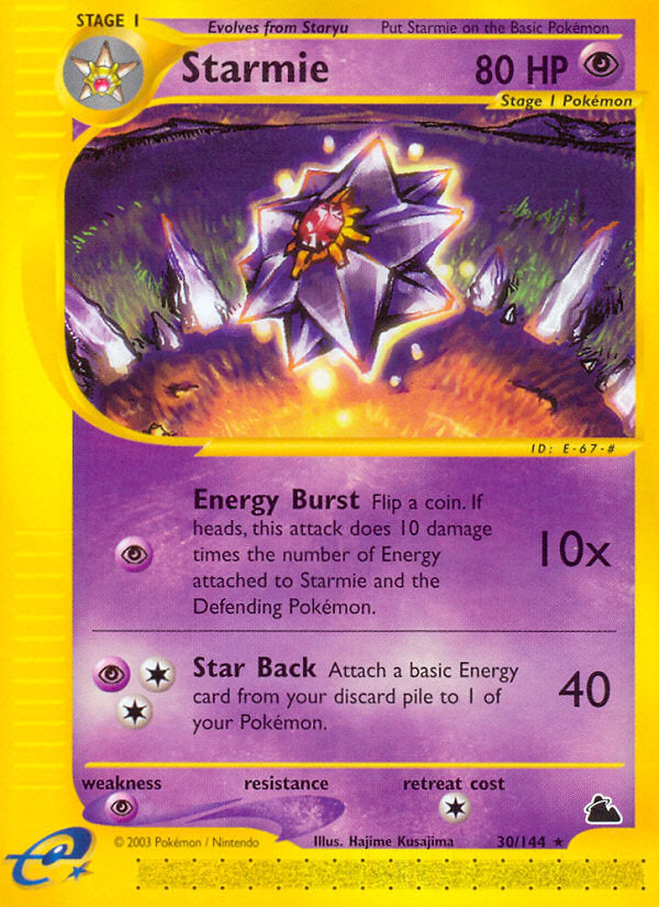 E-Series Skyridge Starmie #30/144