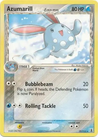 EX Delta Species Azumarill #19/113 reverse holo