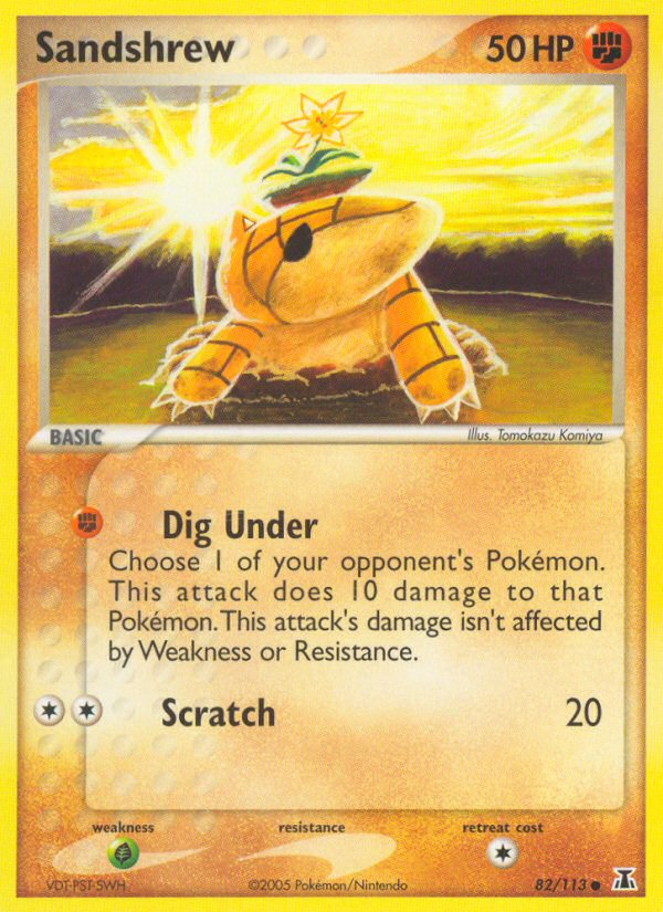 EX Delta Species Sandshrew #82/113