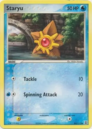 EX Delta Species Staryu #84/113 reverse holo
