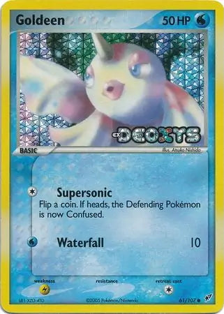 EX Deoxys Goldeen #61/107 reverse holo